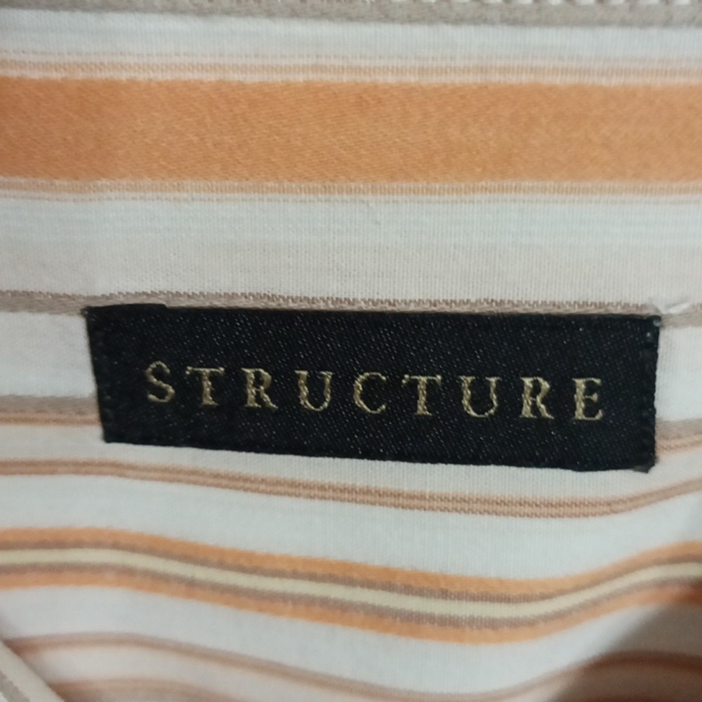Structure Button Down Shirt Size Large - image 4
